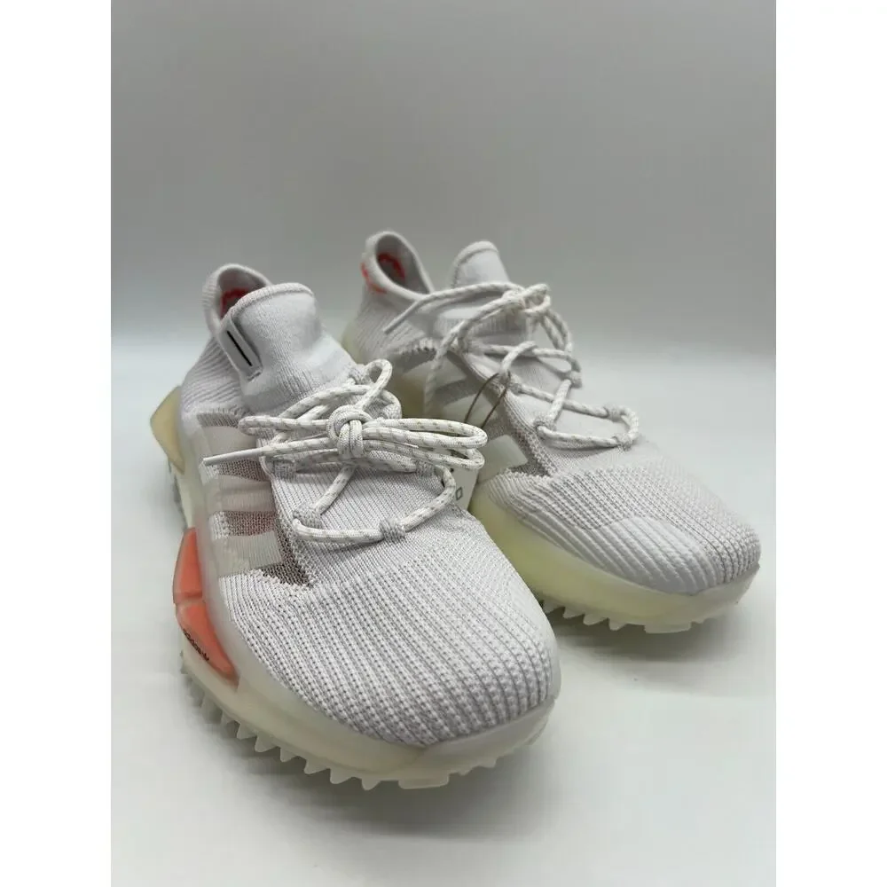 Adidas Women's NMD S1 Low Shoes Coral White HQ4465 Size 7 NWT